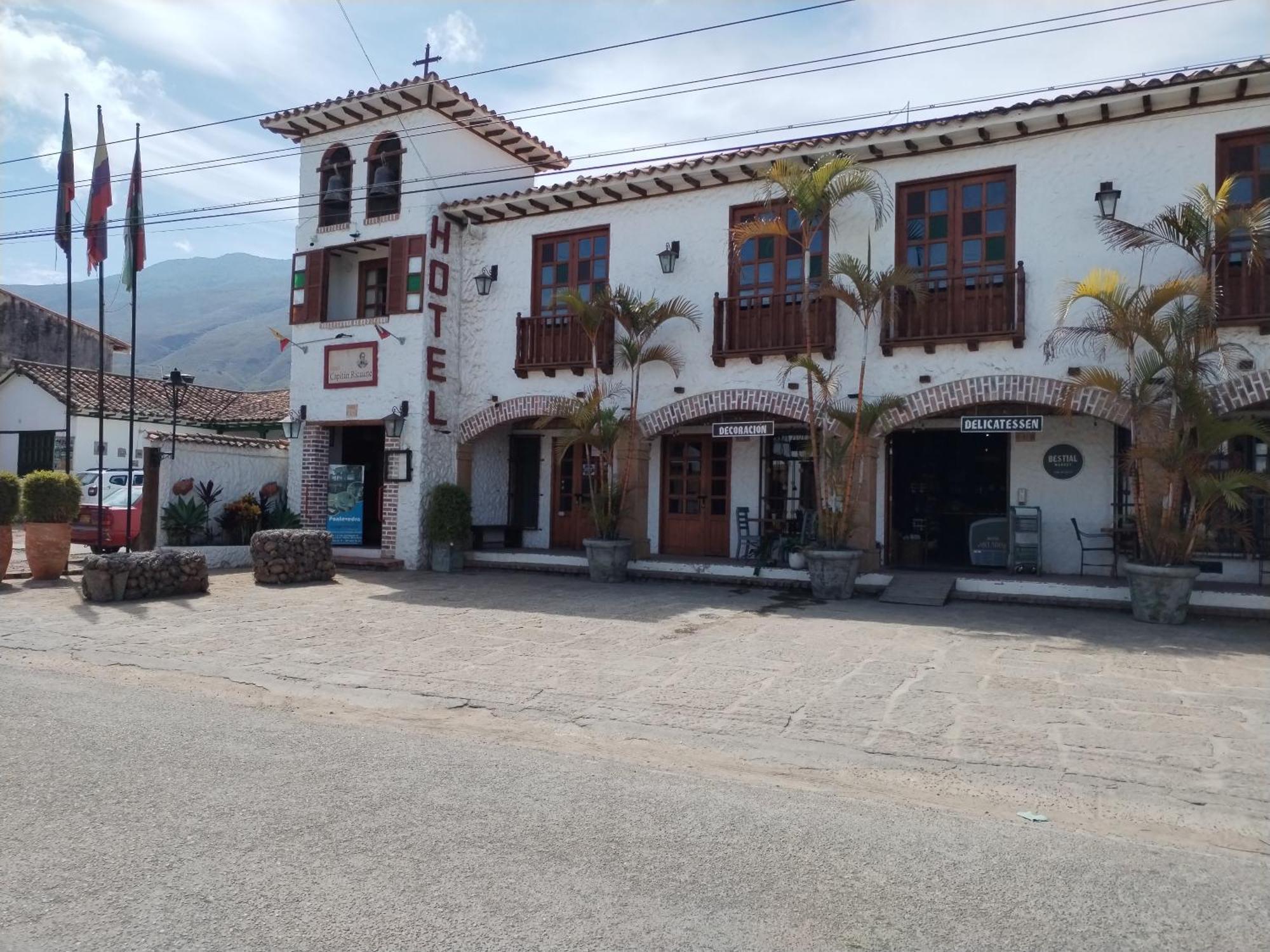 Hotel Capitan Ricaurte Villa de Leyva Exteriör bild