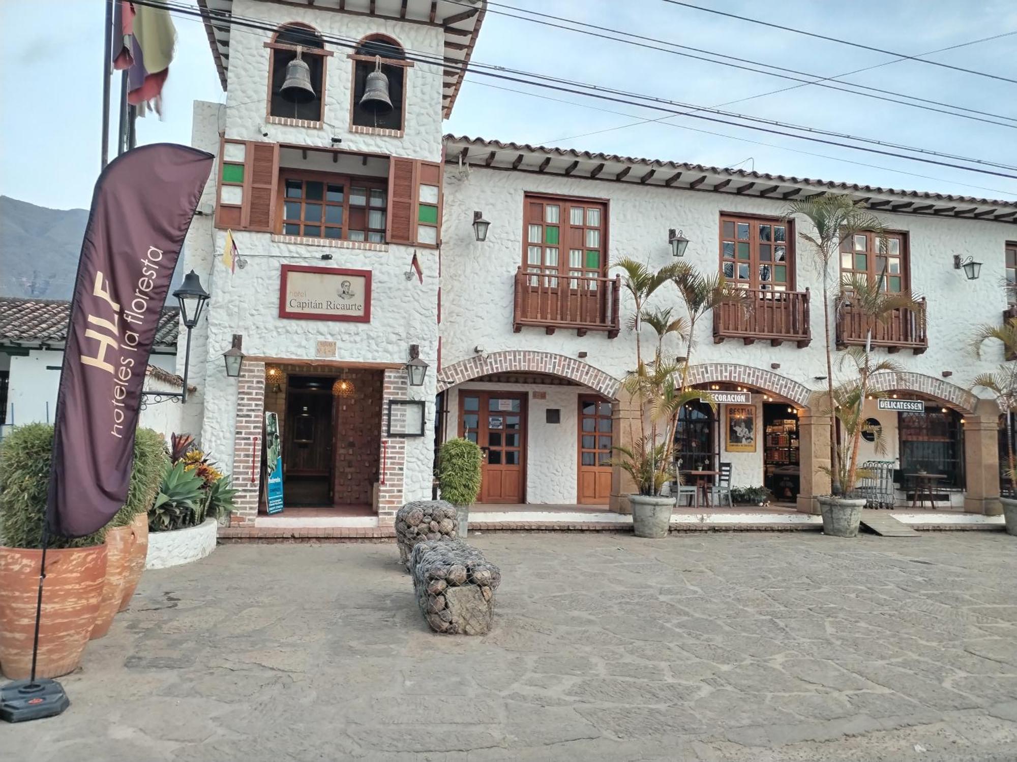 Hotel Capitan Ricaurte Villa de Leyva Exteriör bild