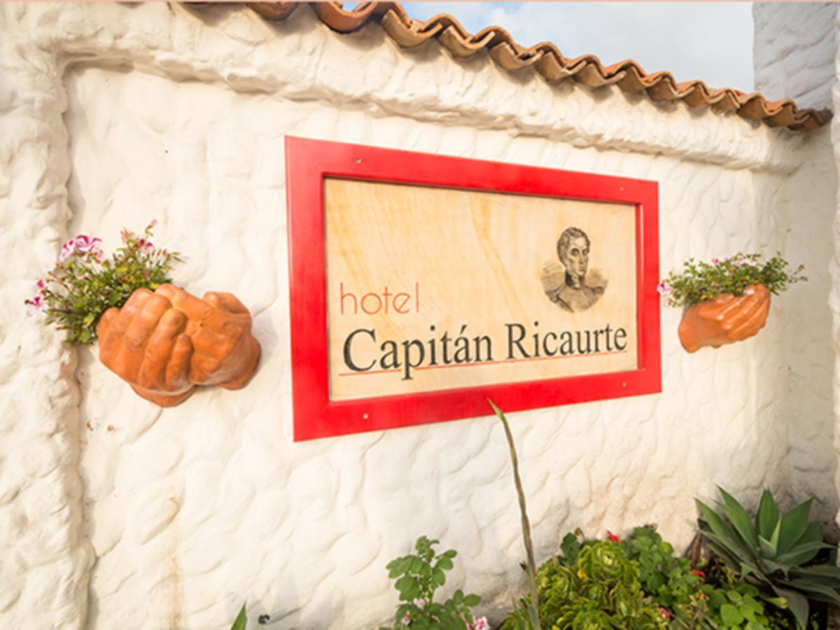 Hotel Capitan Ricaurte Villa de Leyva Exteriör bild